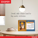 Sikh Calendar 2026 Desk, Sikhism Calendar 2026, Guru Nanak & Guru Govind Singh Photos, Sikh Guru Images, Religious Desk Calendar 2026