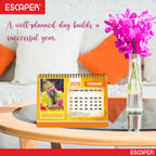 Premanand Ji Maharaj Desk Calendar 2026 – A5 Size, Devotional & Religious Table Calendar with Inspirational Quotes, Famous Indian Guru Photo Calendar, Premanand Ji Calendar 2026