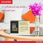 Dream Plan Do Motivational Desk Calendar 2026 – A5 Table Calendar 2026 with Inspirational Quotes, Desktop Calendar 2026, Motivational Calendar for Desk, New Year Calendar 2026