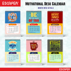 Awesome Motivational Desk Calendar 2026 with Quotes, A5 Size (5.75" x 8.5") Table Calendar for Office, Study, or Home, New Year Calendar 2026 for Gifting, Cute Desk Accessory