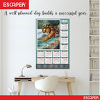 Lord Hanuman Wall Calendar 2026 hanging (45 x 30 cm), Bajrangbali hanging, Hanuman Ji Wall Calendar 2026, Religious, Hindu God, New Year Calendar 2026