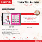 Zumba Wall Calendar 2026 hanging, (45 x 30 cm), Dance, Aerobics Wall Calendar 2026, New Year Calendar 2026, Dance Wall Decor Art, New Year Gift