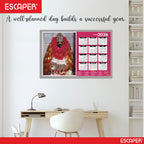 Kamakhya Devi Wall Calendar 2026 (45 x 30 cm), Kamakhya Devi Mandir, Kamakhya Devi Photos, Religious, Hindu Goddess Photos, Hindu Goddess Temple Wall Calendar 2026 for room decoration