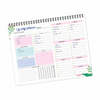 ESCAPER Undated Weekly Planners  – 80 Pages, Habit Tracker & Productivity Organizer, 90 GSM Paper, Flexible Weekly Schedule for Students, Professionals & Busy Life (Weakly Planner)